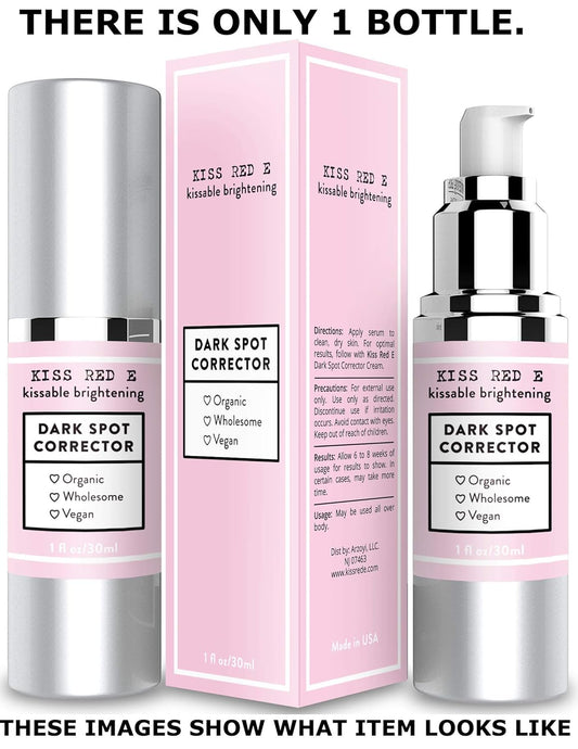 Dark Spot Remover Corrector Cream For Face And Body. Men And Women Made In Usa Hyaluronic-Acid, Green Tea Extract 1 Oz