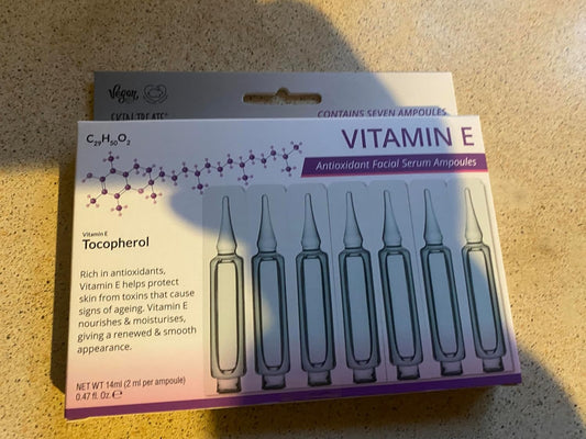 Generic Skin Treats Vitamin E Antioxidant Facial Serum Ampoules 7 Ampoules