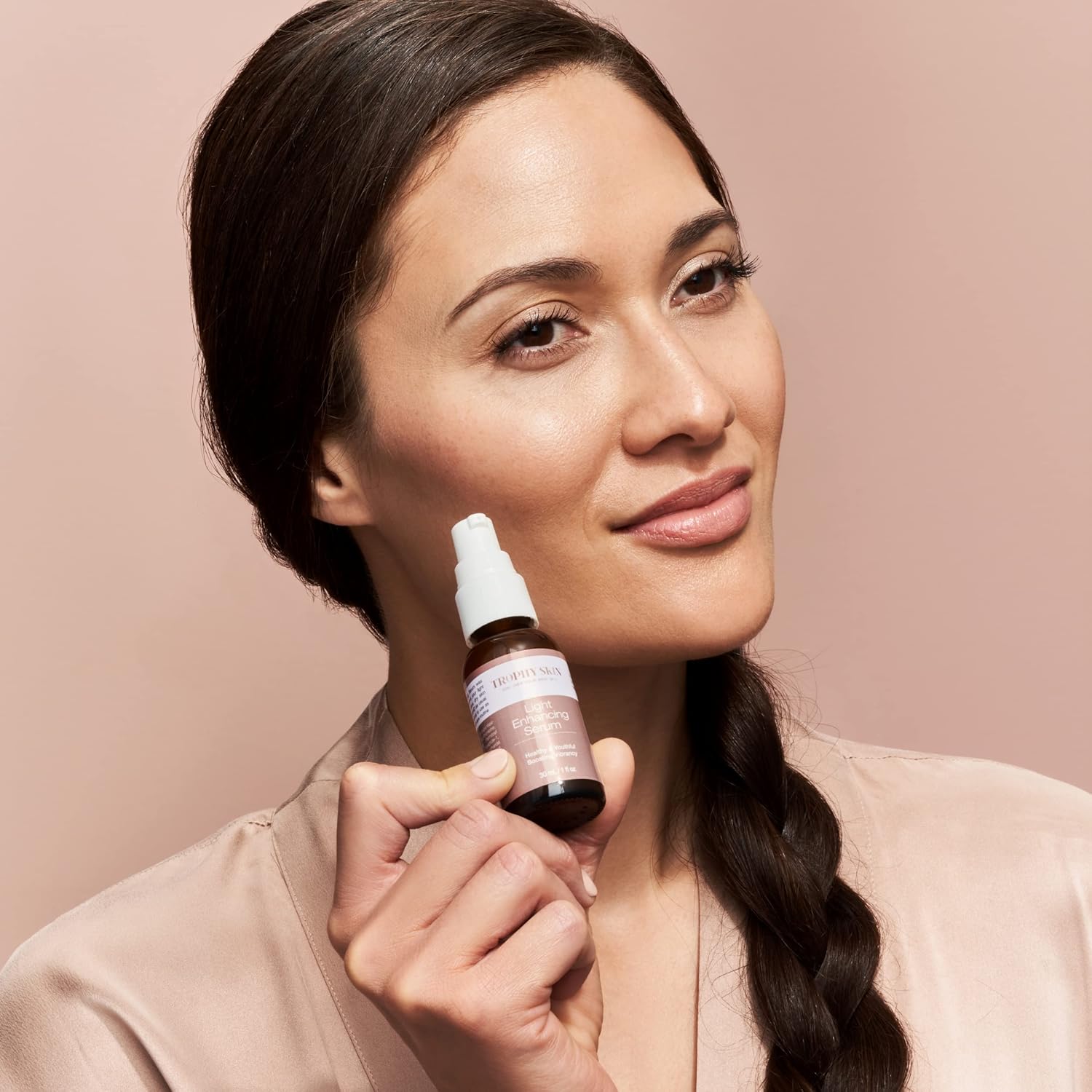 Trophy Skin Light Enhancing Serum - Antioxidant Serum For Red Light Therapy And Home Spa Treatment - Anti-Aging Face Moisturizer For Women - 10Ml : Beauty & Personal Care