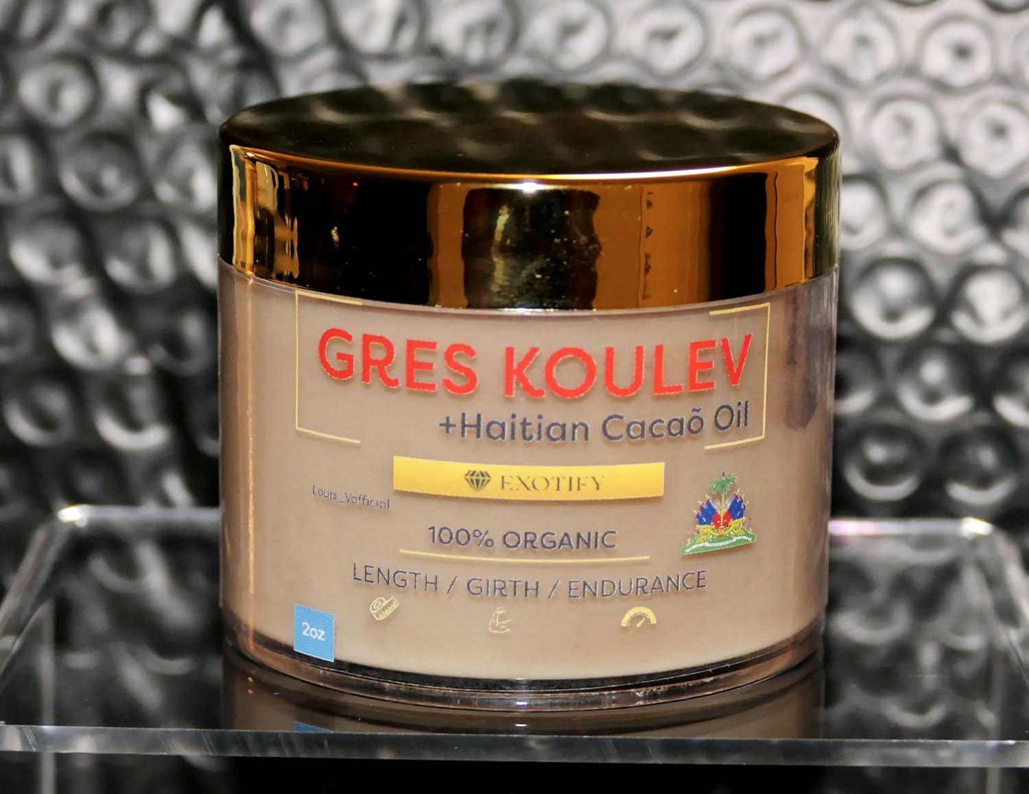 Gres Koulev Haitian Cacao Oil 100% Organic (1 Oz) : Grocery & Gourmet Food