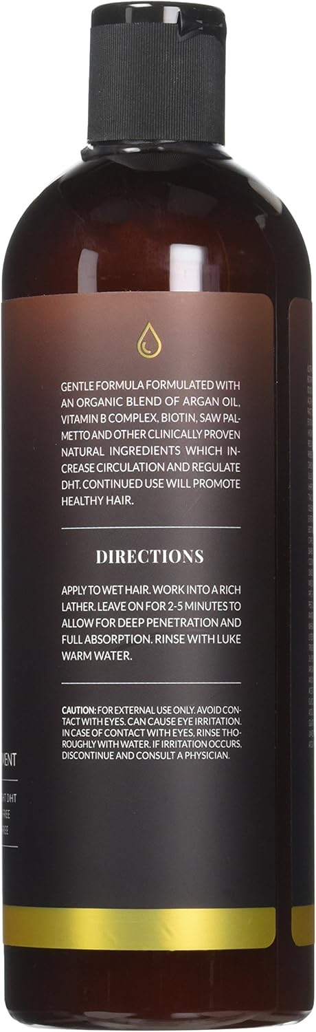 Artnaturals Argan Hair Regrowth Shampoo, 16 Ounce