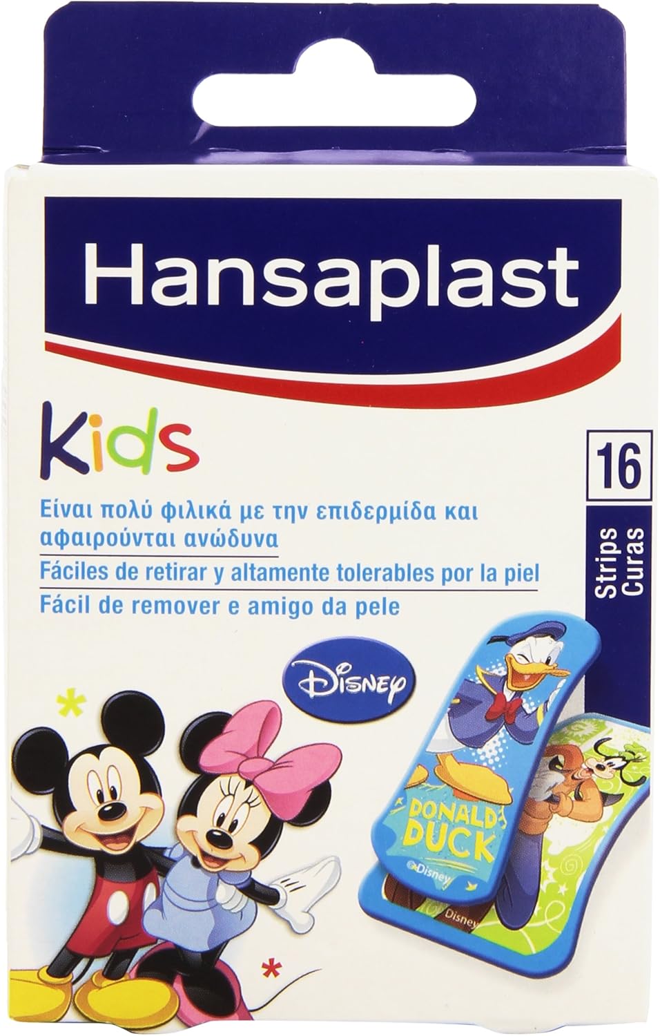 Hansaplast Strips, Design Mickey & Friends – Pack Of 16