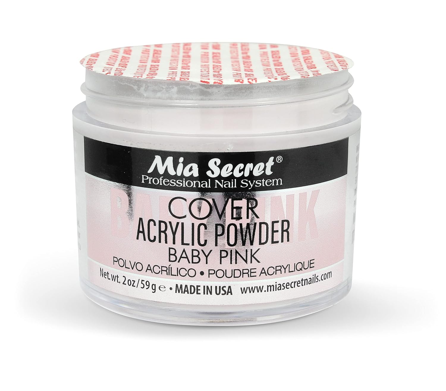 Mia Secret Acrylic Powder Cover Baby Pink 2 oz. : Baby