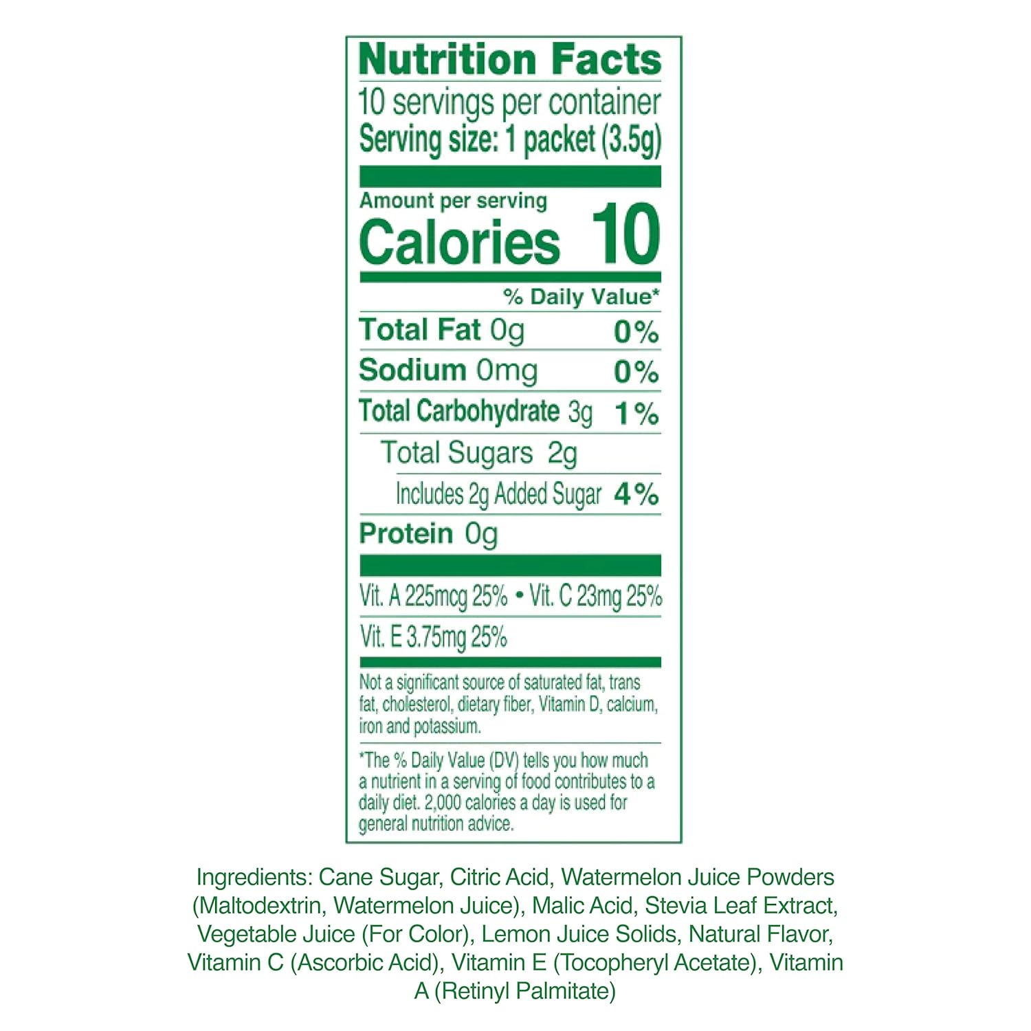 TRUE LEMON KIDS Wild Watermelon (10 Packets) - Hydration for Kids - No Preservatives, No Artificial Flavors & Sweeteners - Low Sugar Water Flavoring - Juice Powdered Drink Mix : Grocery & Gourmet Food