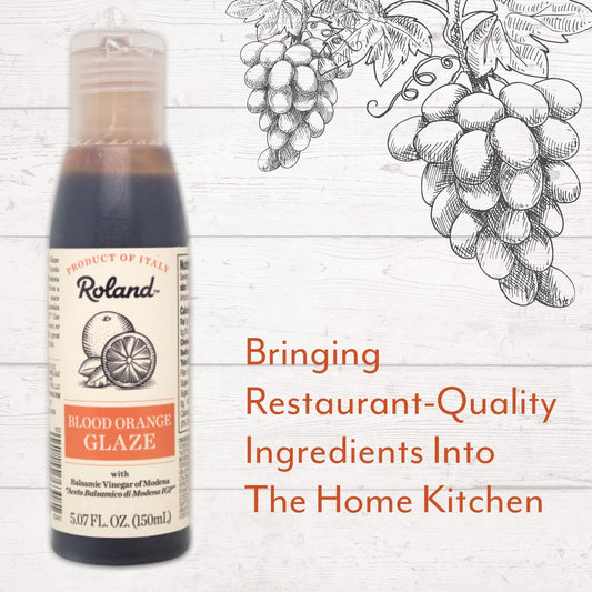 Roland Foods Blood Orange Balsamic Vinegar Glaze, Specialty Imported Food, 12.9-Ounce