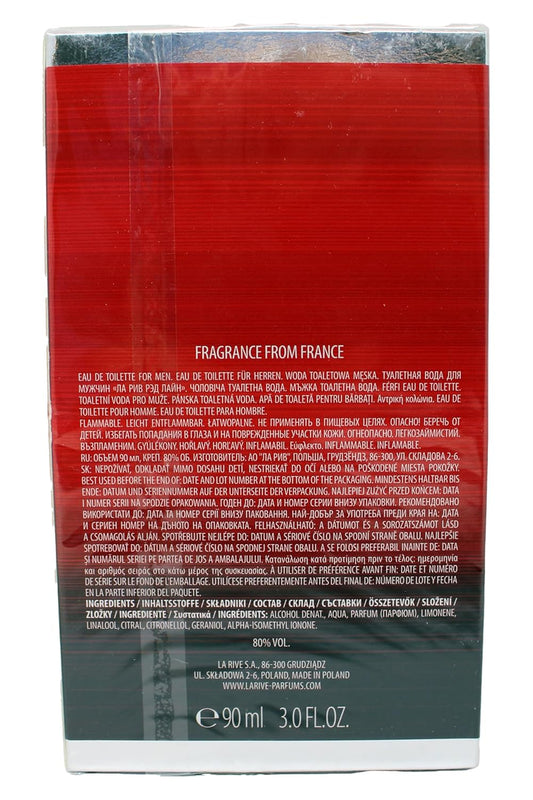 La Rive Red Line, 3 Oz Eau De Toilette Spray For Men. Ships With Tracking No. : Eau De Toilettes : Beauty & Personal Care