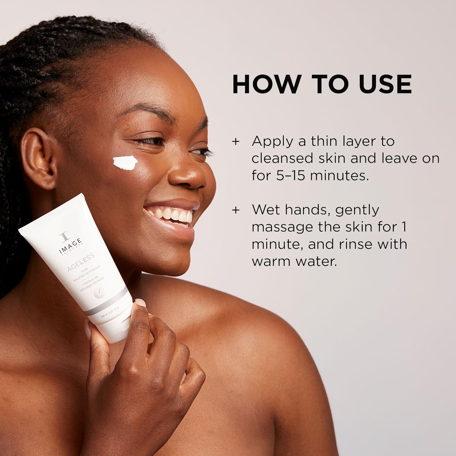 Image Skincare, Ageless Total Resurfacing Masque, Anti-Aging Smoothing Facial Mask, 2 Oz : Beauty & Personal Care