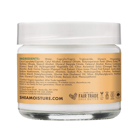 Sheamoisture Night Cream For Dull, Uneven Skin Papaya and Vitamin C Skin Care Moisturizer 2 oz
