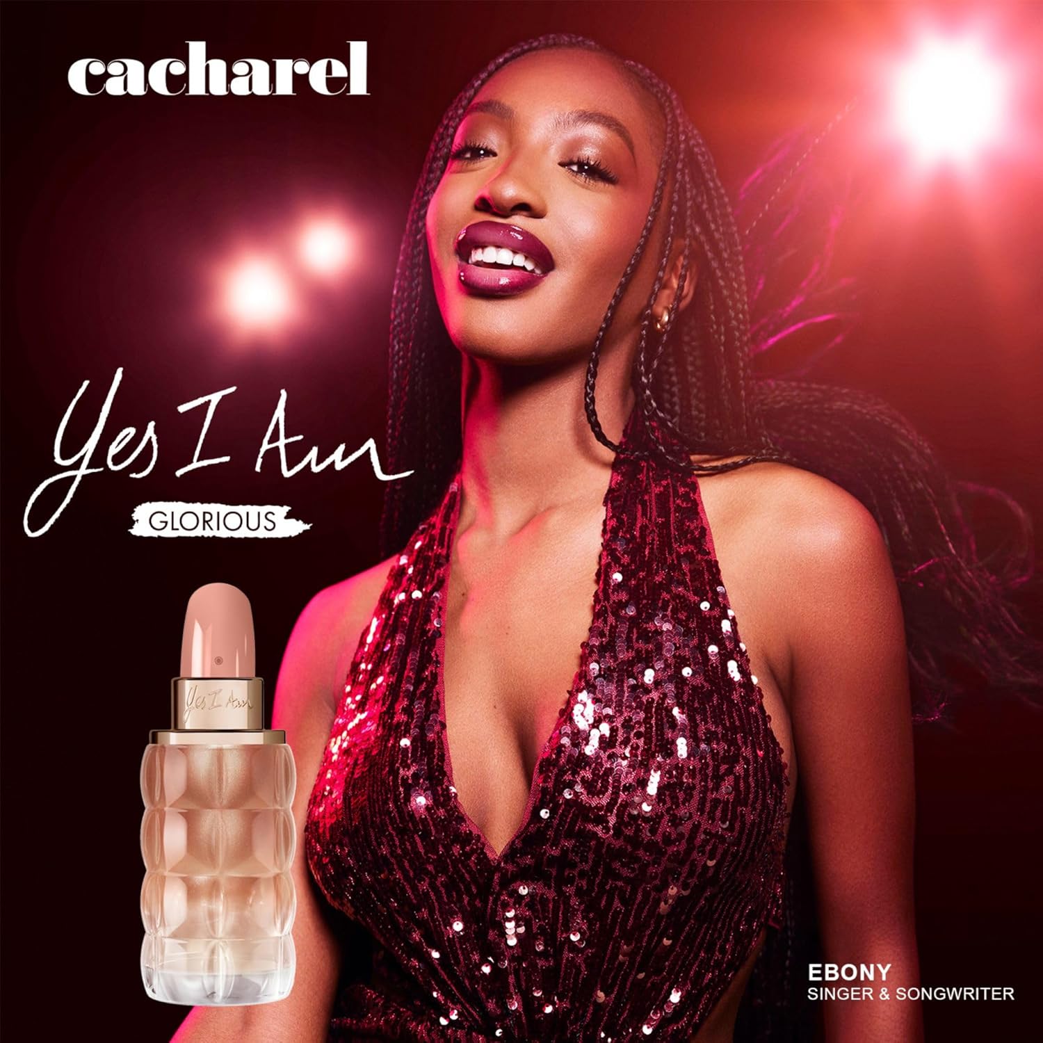 Cacharel Yes I Am Glorious Eau De Parfum Spray Perfume For Women, 1.7 Fl Oz. : Beauty & Personal Care