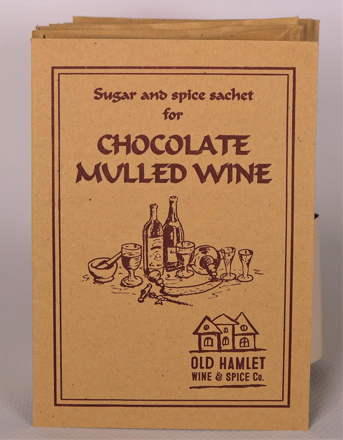 Chocolate Mulled Wine Spices - Single Serve -, Pack Of 10 Old Hamlet