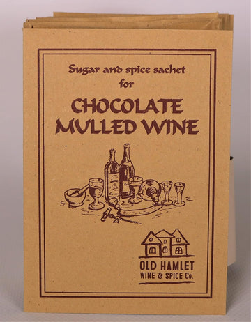 Chocolate Mulled Wine Spices - Single Serve -, Pack Of 10 Old Hamlet