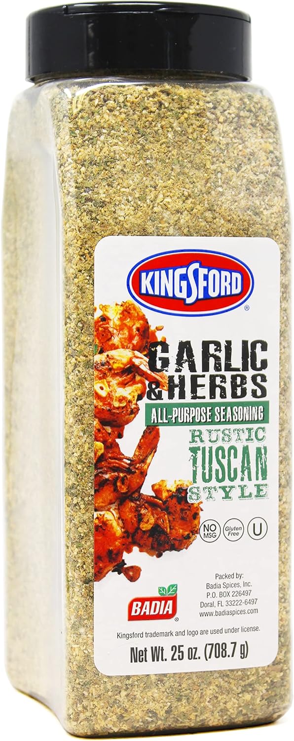 Kingsford Badia Garlic & Herbs All-Purpose Seasoning, 25 Oz
