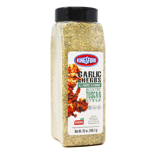 Kingsford Badia Garlic & Herbs All-Purpose Seasoning, 25 oz