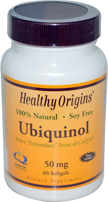 Ubiquinol 50mg 60 Softgels (Kaneka QH™) : Health & Household