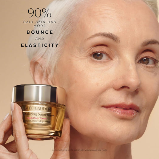 Estée Lauder Revitalizing Supreme+ Youth Power Cream | Face Moisturizer With Hyaluronic Acid & Peptides | Anti-Aging