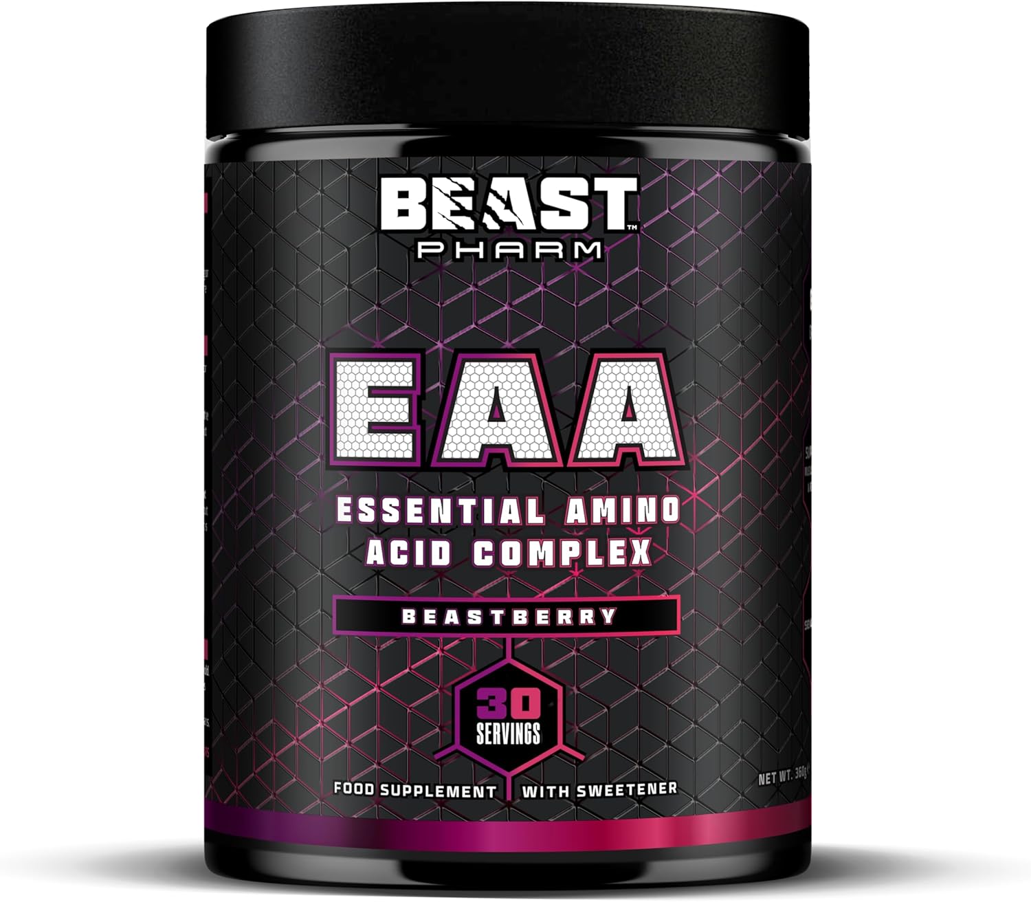 Beast Pharm EAA Amino Acids, 30 Servings Enhanced BCAA Powder | Beastberry : Amazon.co.uk: Health & Personal Care