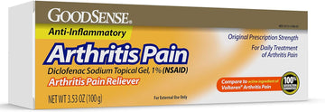 Goodsense Arthritis Pain Relieving Gel, Diclofenac Sodium Topical Gel, 1% (Nsaid), 3.53 Ounces