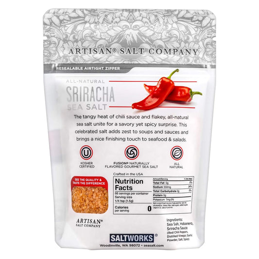 Artisan Salt Company Fusion Naturally Flavored Wild Porcini Sea Salt, Zip-Top Pouch, 4 Ounce
