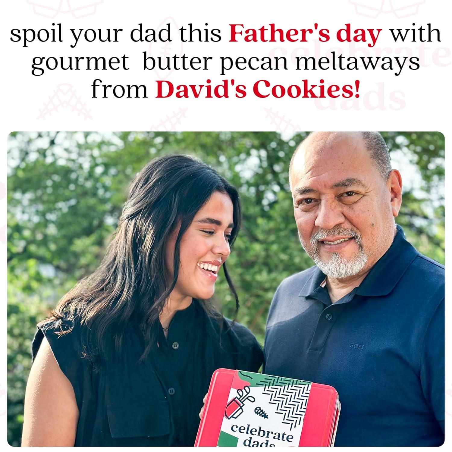 David’s Cookies Father's Day Gift Butter Pecan Meltaways Flavored Gormet Cookies With Crunchy Pecans - Delicious Ideal Cookie Gift Basket For Dads This Father's Day 1 Lb : Grocery & Gourmet Food