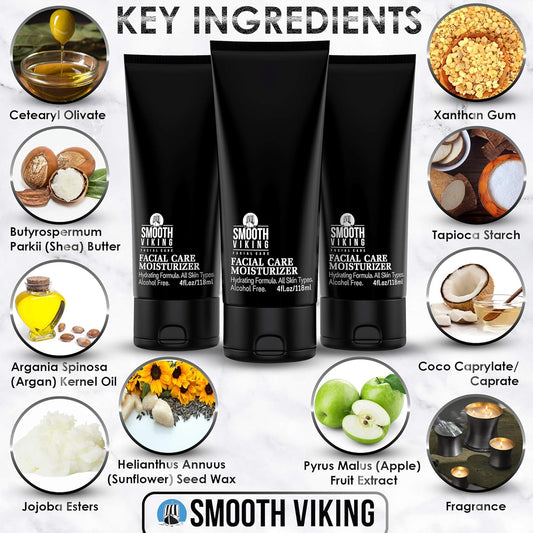 Face Moisturizer - Daily Lotion-Based Men'S & Women Face Lotion (4 Oz) - Alcohol-Free Hydrating Facial Moisturizer For Women & Men - Anti-Aging Face Cream For Dry, Oily, Sensitive Skin