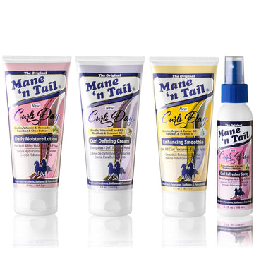 Mane 'N Tail Curls Day Full Line Set (Full Set)