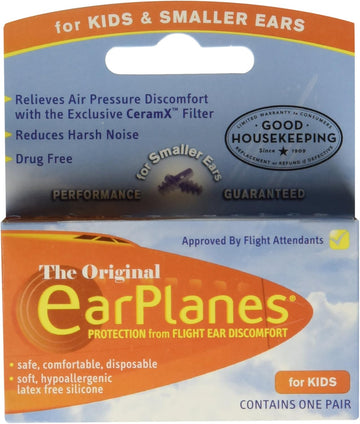 Earplanes Childrens Ear Plugs - 1 Pair/Pack