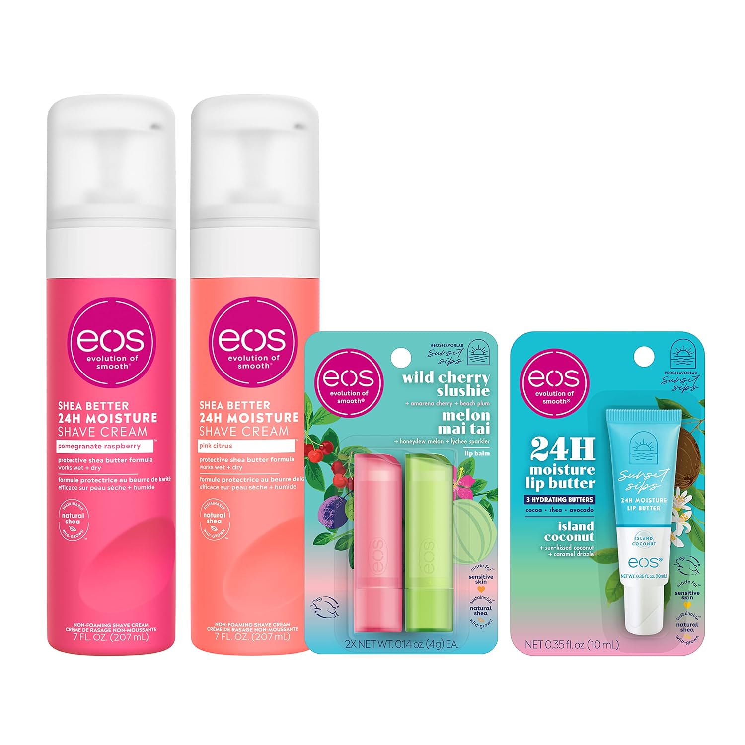 eos Beach-Ready Skin Care 4-Pack Set