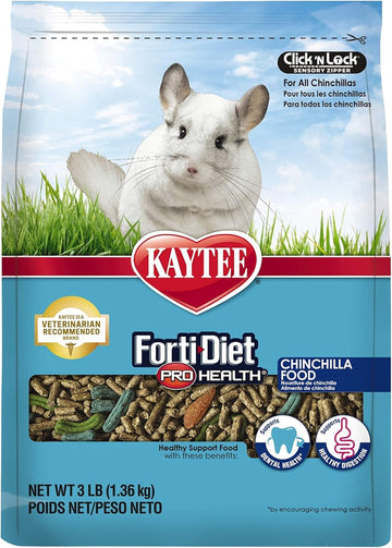 Kaytee Forti-Diet Pro Health Chinchilla Food 3Lb