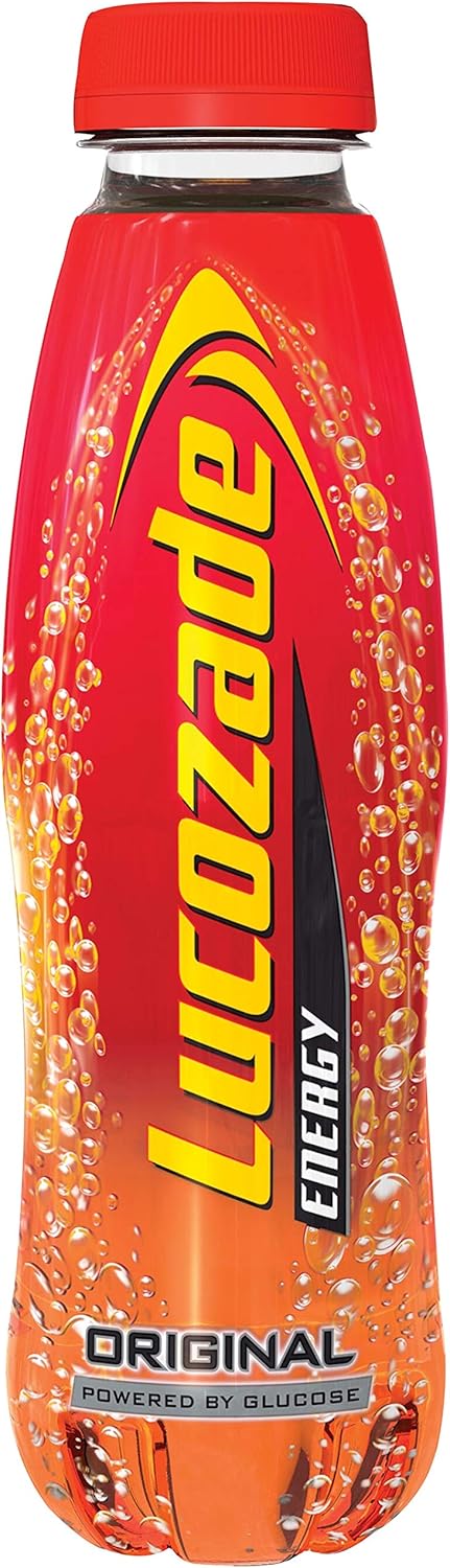 Lucozade Original Energy Drink - Pack Size = 24X380Ml