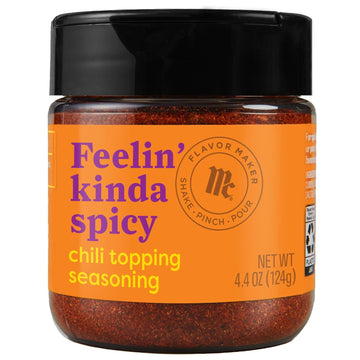 Mccormick Chili Topping Seasoning, Flavor Maker, 4.4 Oz