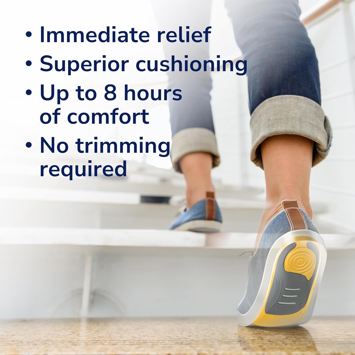 Dr. Scholl’S Custom Fit Orthotics 3/4 Length Arch Support Shoe Inserts - Plantar Fasciitis Relief Insoles For Men And Women, Immediate All-Day Total Lower Body Pain Relief, Fsa Hsa Eligible, Cf320 : Health & Household