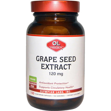 Olympian Labs Grape Seed Extract 400 Mg, 100 ct : Health & Household