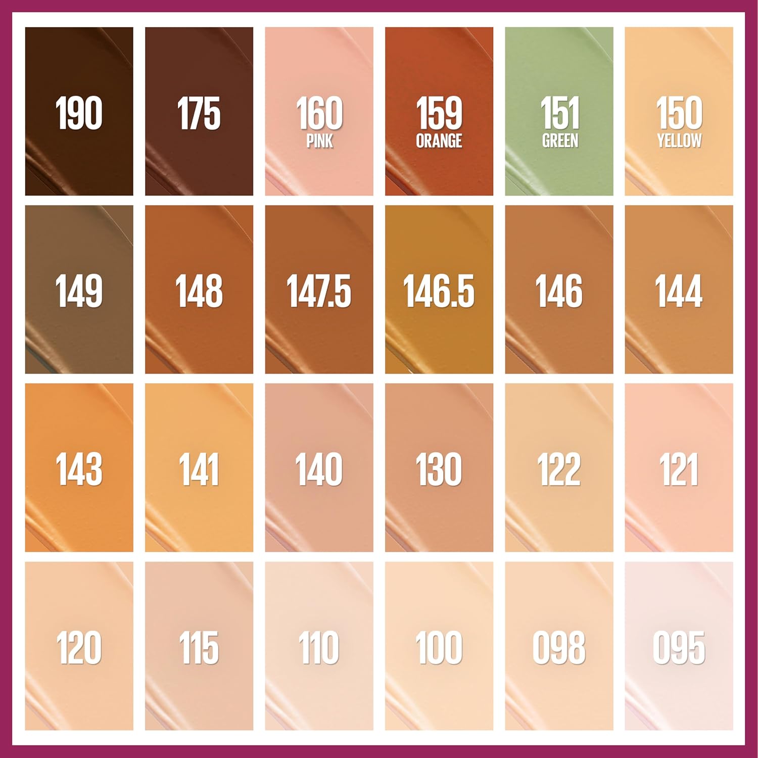 Maybelline Instant Age Rewind Instant Eraser Multi-Use Concealer, Crease-Resistant Coverage, Up To 12Hr Moisturizing Wear, 190, 1 Count : Beauty & Personal Care