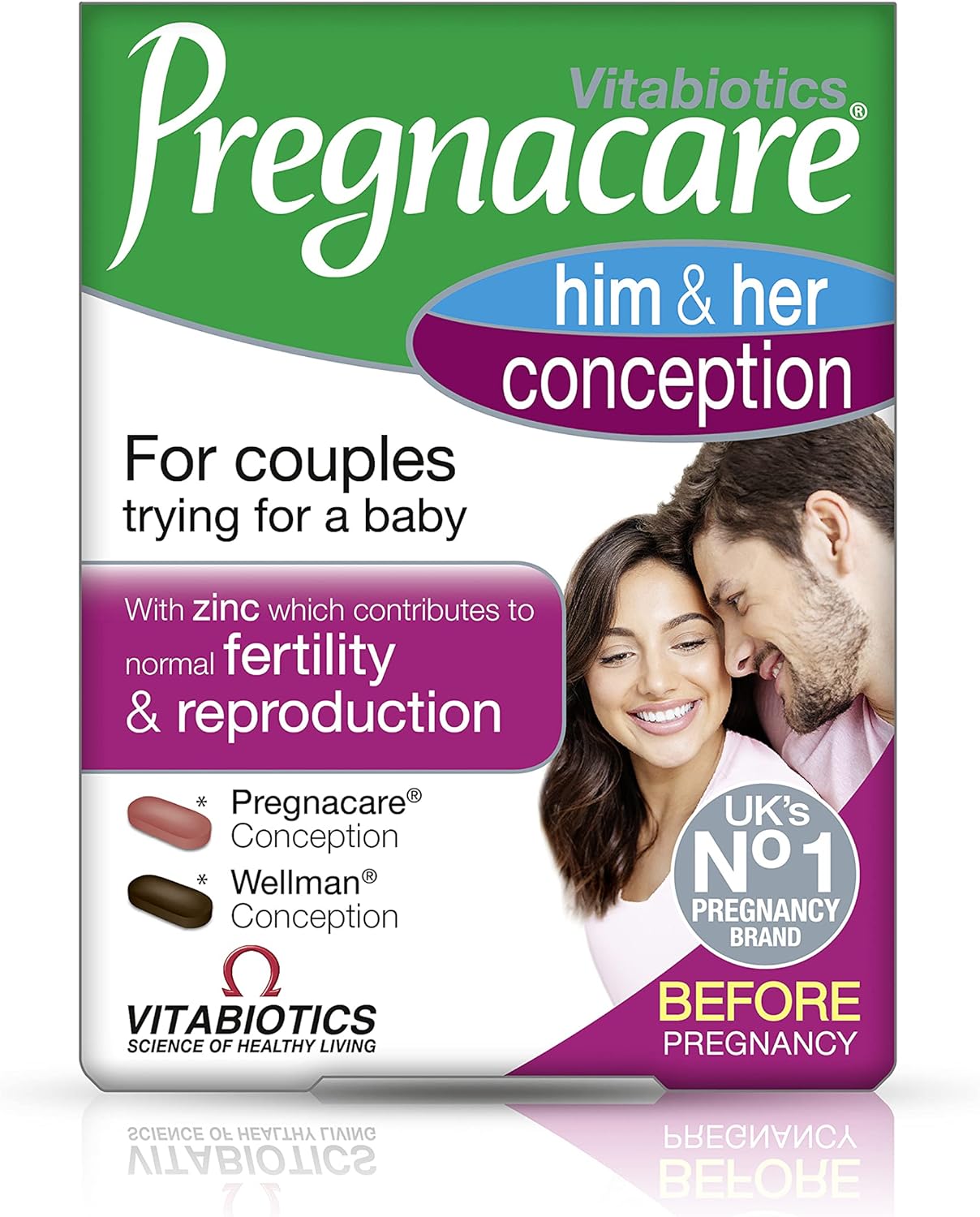 Vitabiotics - Pregnacare - His & Her Conception - 2x30 Tablets