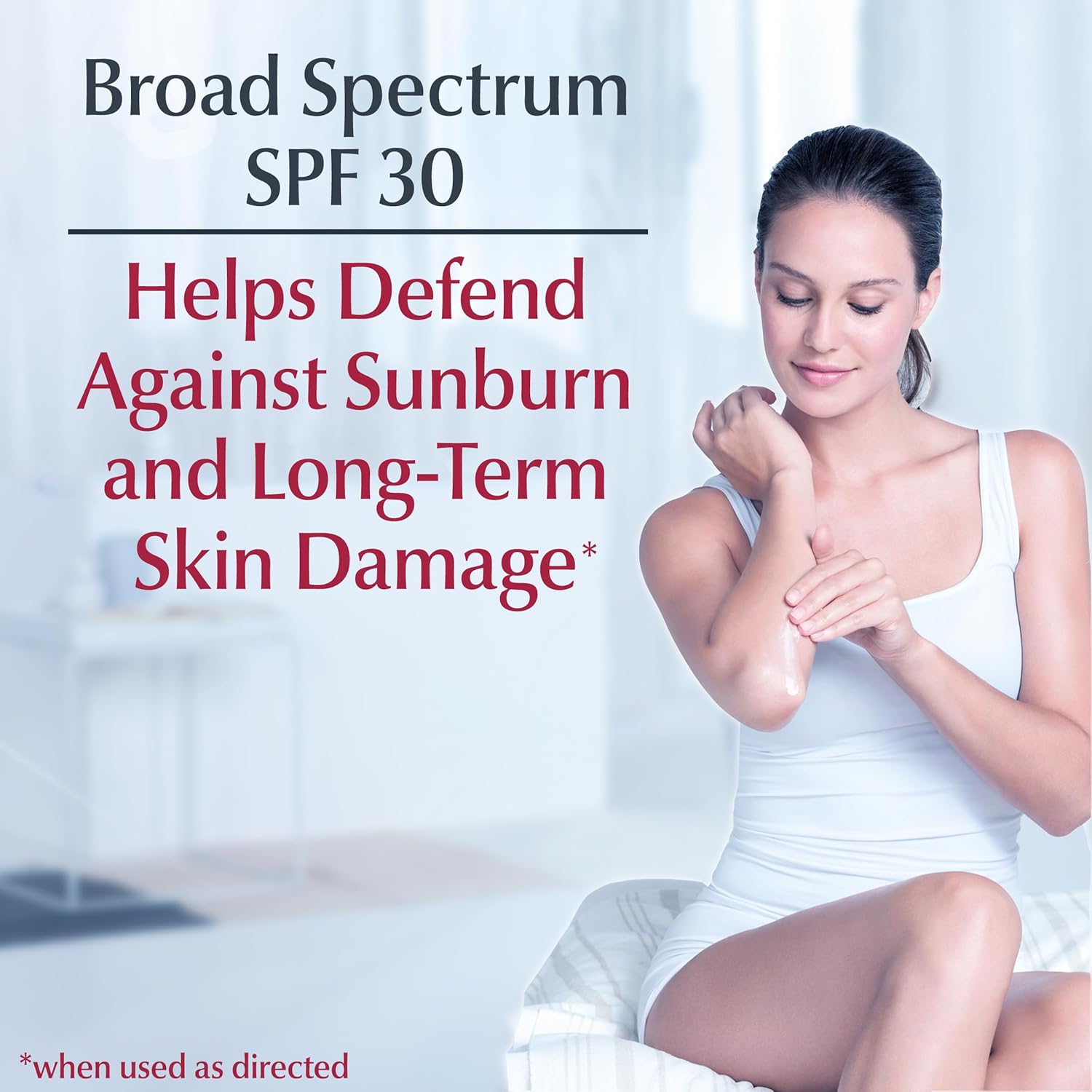 Eucerin Daily Hydration Broad Spectrum Spf 30 Sunscreen Body Cream For Dry Skin, Fragrance Free Sunscreen Moisturizer, 8 Oz Tube : Beauty & Personal Care