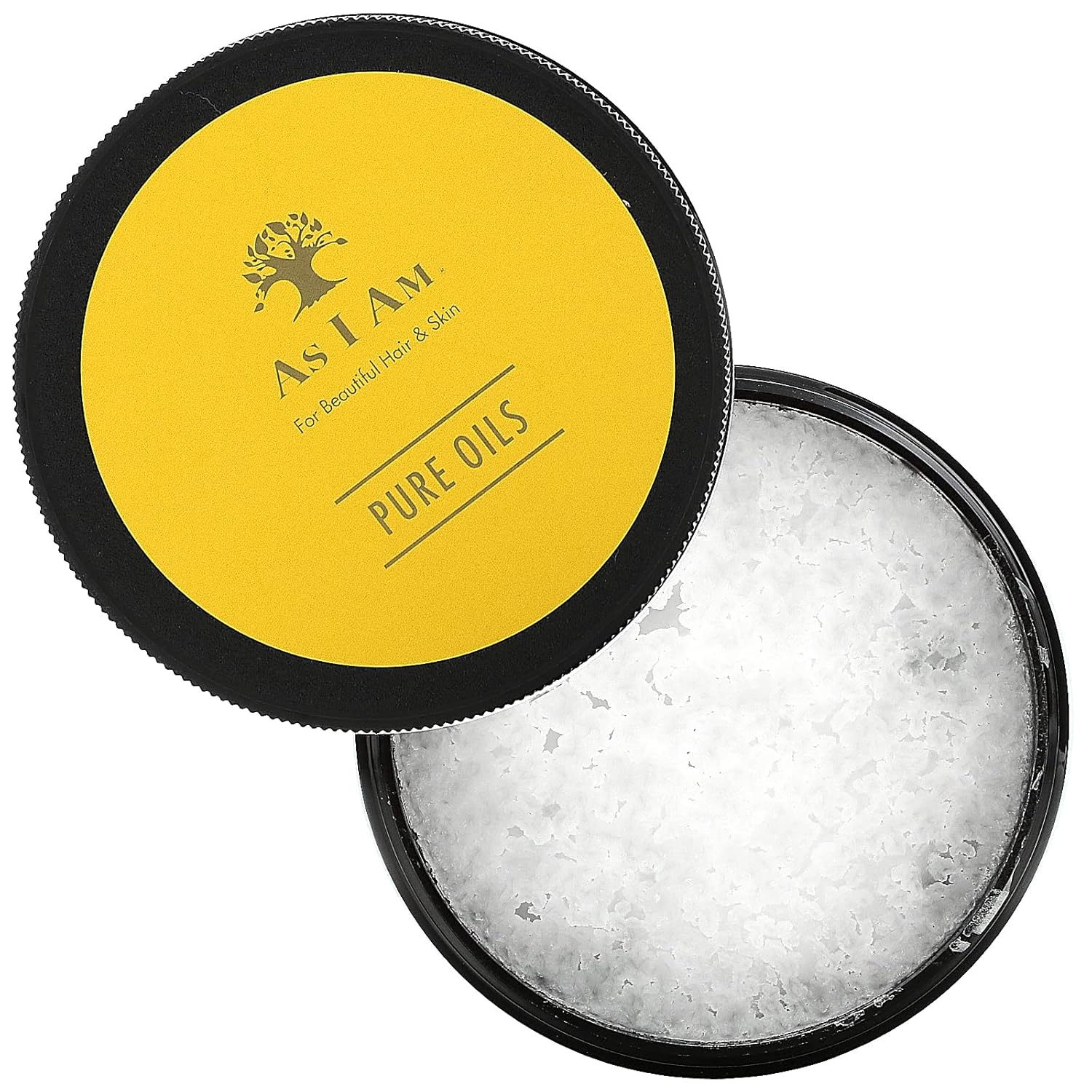 As I Am Pure Oils Extra Virgin Coconut Oil - 15 Ounce - Cold Pressed - 100% Pure And Unrefined Cocos Nucifera Oil - Sourced From Fresh Coconuts Flown In From Far East Asia