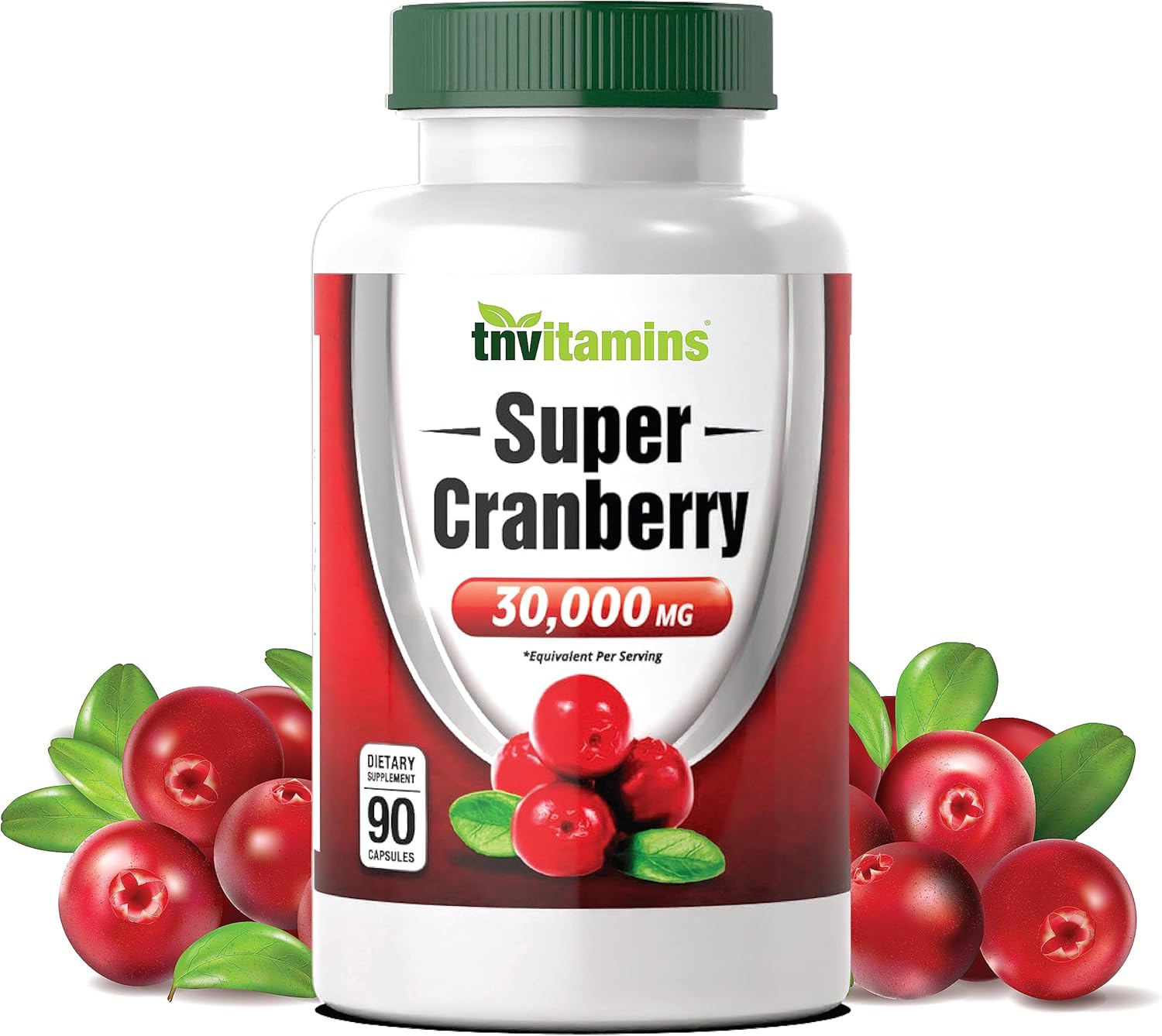 Cranberry Pills For Women & Men (30,000 Mg - 90 Capsules) | Supports Urinary Tract Health* | Cranberry Concentrate Supplement | Bladder & Kidney Support* | Supports Women'S Health* | Antioxidants