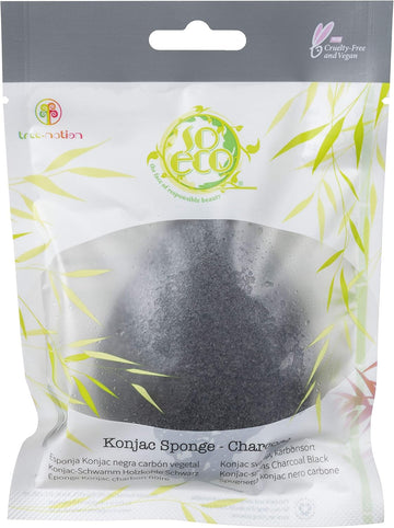 Konjac Sponge - Charcoal