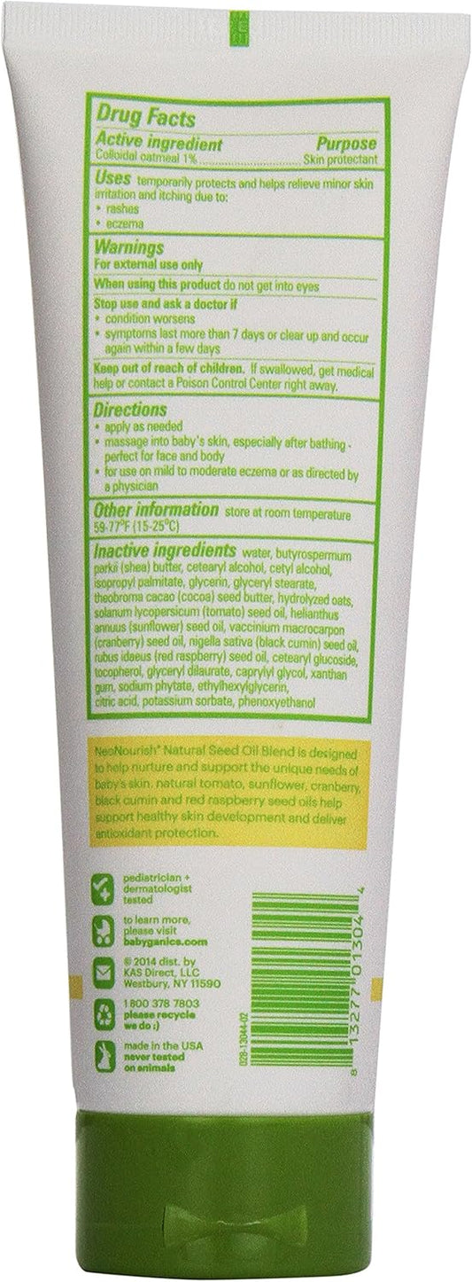 Babyganics Eczema Care Skin Protectant Cream, 8 Oz, Packaging May Vary