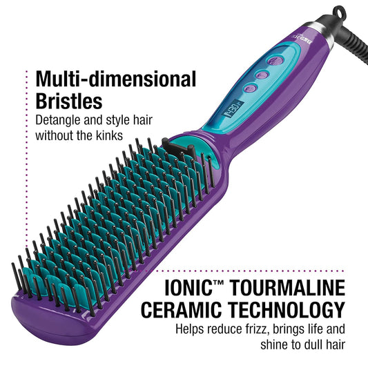 Bed Head Smooth Operator Straightening Styling Brush | Detangle And Straighten Hair, (4-1/2 In)