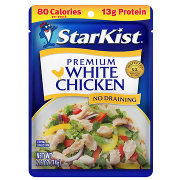 StarKist Premium White Chicken - 2.6 oz Pouch (Pack of 1)