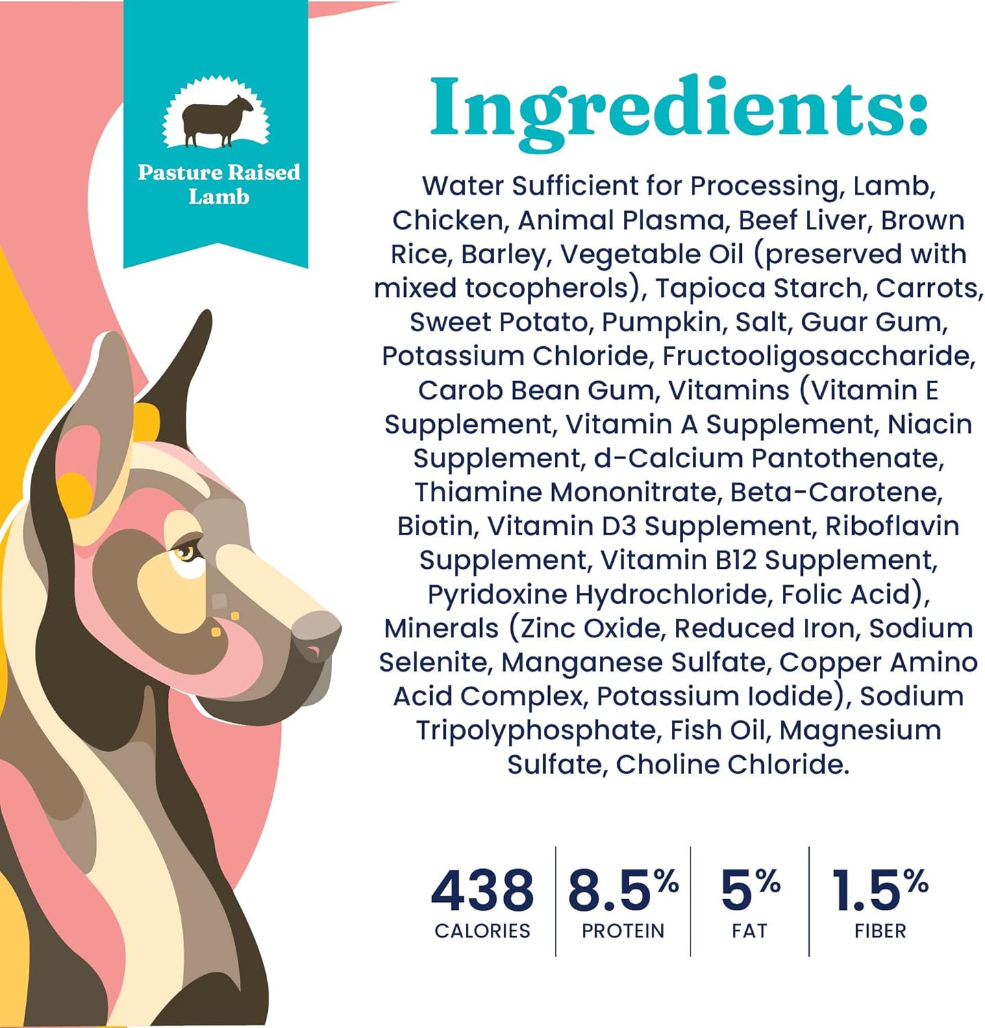 Solid Gold Canned Dog Food for Adult & Senior Dogs - Nutrientboost Hund-N-Flocken Made with Real Lamb and Healthy Whole Grains - High Calorie, High Protein Wet Dog Food - 6ct/12.5oz Cans: Pet Supplies: Amazon.com