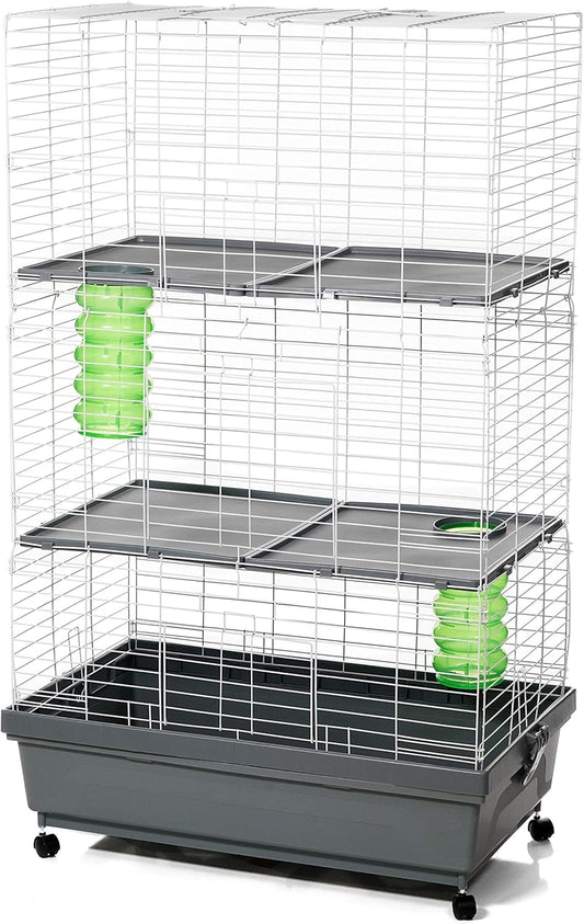 Kaytee Solid Floor Habitat With Casters For Pet Ferrets