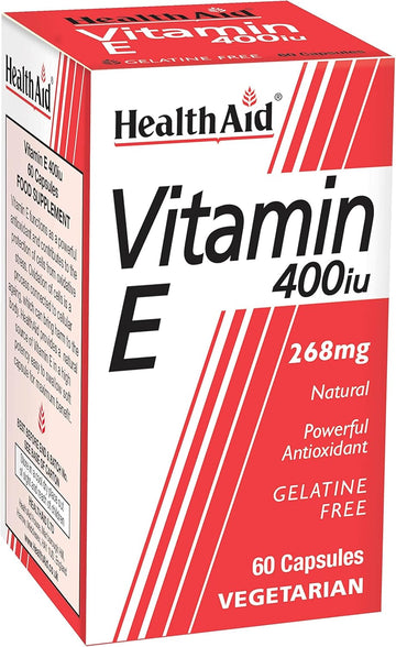 Healthaid Vitamin E 400Iu - 60 Vegicaps