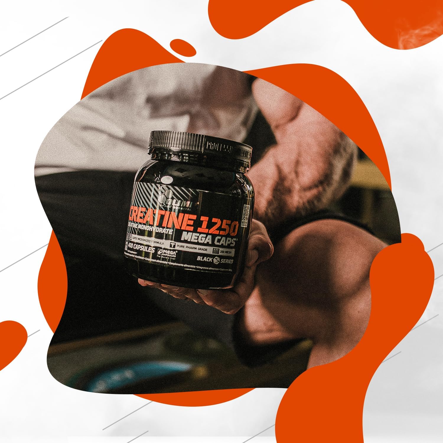 Olimp Labs Creatine 1250 Mega Capsules, 120 Capsules : Amazon.co.uk: Health & Personal Care