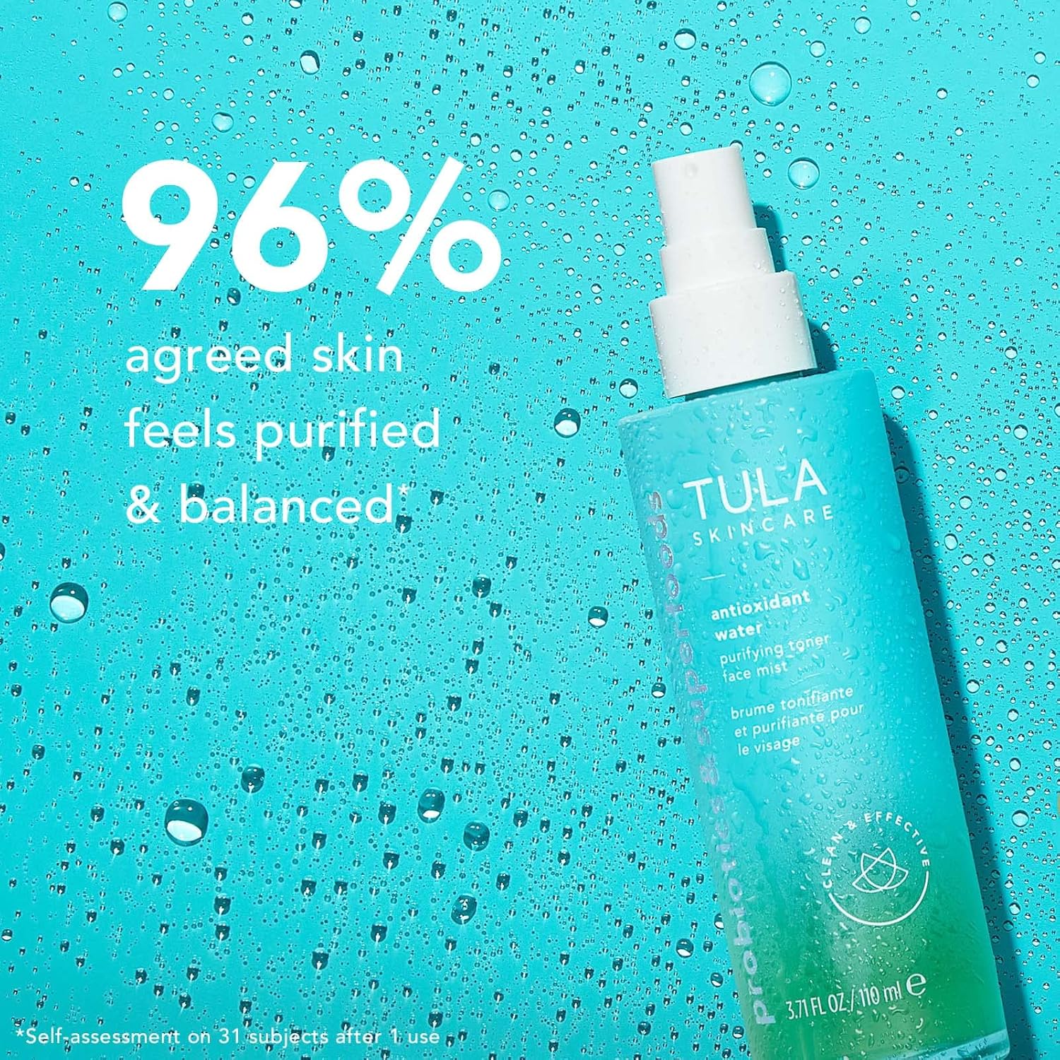 TULA Skin Care Signature Glow Refreshing & Brightening Face Mist | Oil & Alcohol Free, Hydrating & Brightening with Pollution & Blue Light Protection | 3.51 fl. oz. (Purifying Toner Mist) : Beauty & Personal Care