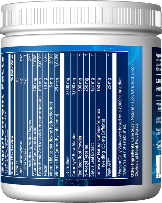 Mrm Nutrition Driven™ Dry Scoop Pre-Workout Powder| Orange Blast Flavored| Pure Ingredients| Muscle + Hydration + Energy Blends| Performance Energy | Vegan + Gluten-Free | 15 Servings