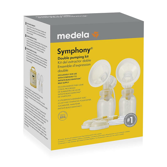 Medela Symphony Breast Pump Kit, Double Pumping System Includes Everything Needed To Start Pumping With Symphony, Made Without Bpa