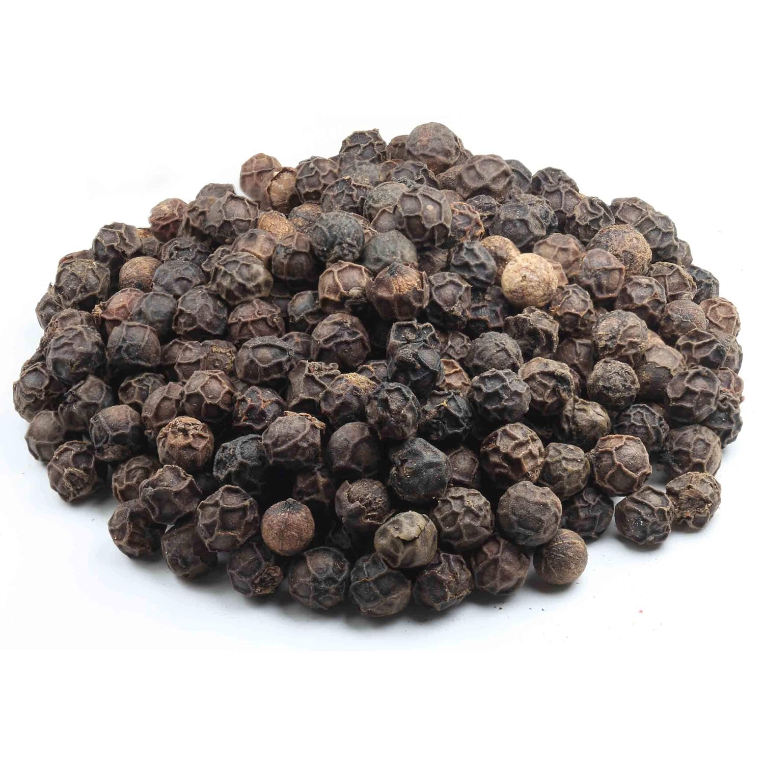 Amazon Brand - Happy Belly Tellicherry Black Pepper Whole Peppercorn, 3.5 ounce (Pack of 1)