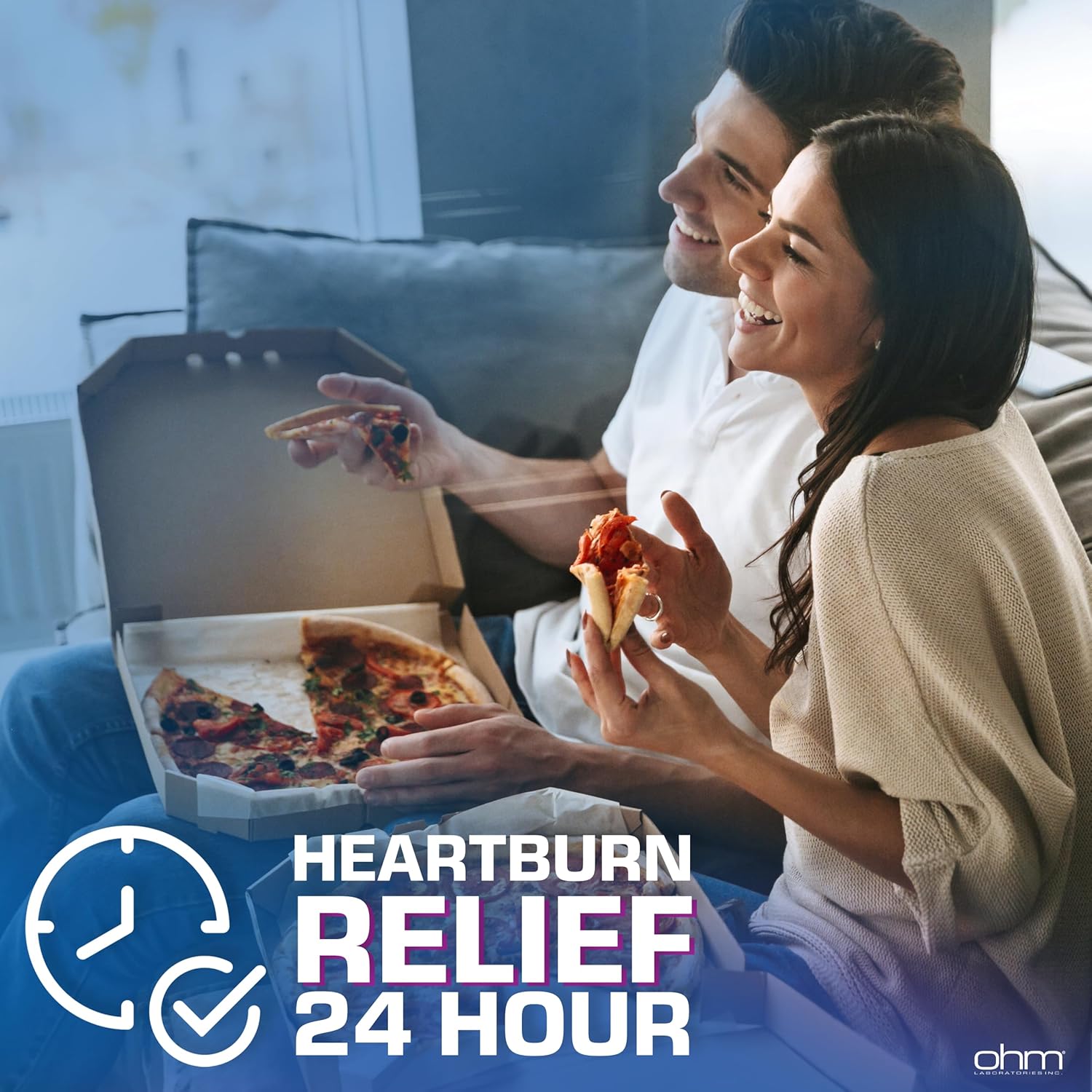 Ohm Omeprazole Delayed-Release Tablets, 20Mg Acid Reducer, Treats Frequent Heartburn (2 Weeks Of Supply, 14, Count) : Health & Household